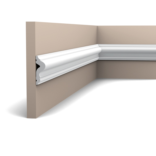 Orac Wandleiste DX 175 F 200cm 5,0 x 1,7 cm flexibel (Axxent)